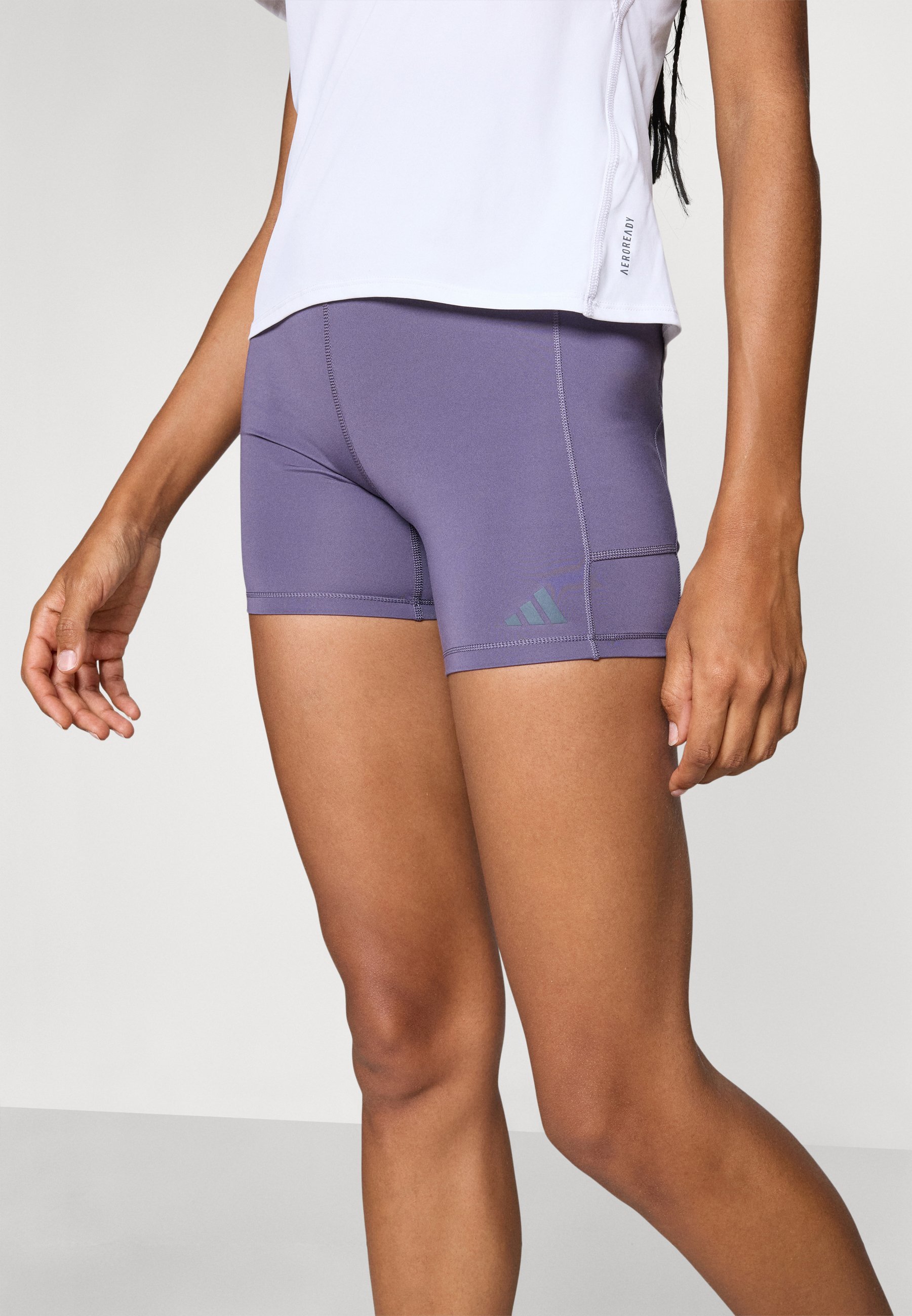 adidas Performance Leggings - tweedehands violet