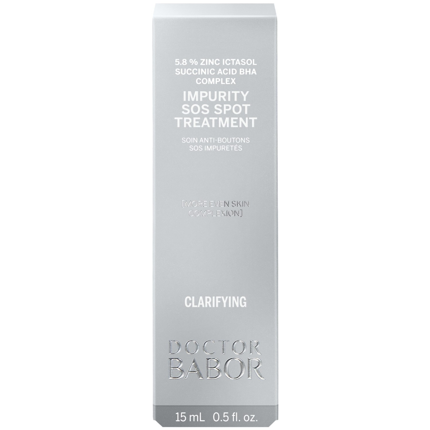 BABOR njega protiv bubuljica DOCTOR BABOR SOS tretman za bubuljice - 15 ml