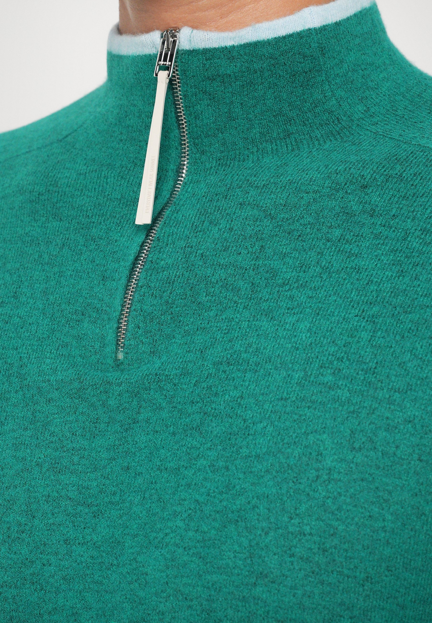 Sunnei FITTED LONGSLEEVE UNISEX - Sweter - zielony