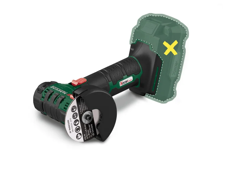 Esmerilhadeira angular sem fio PARKSIDE® PWSAM 20-Li A1, 20 V