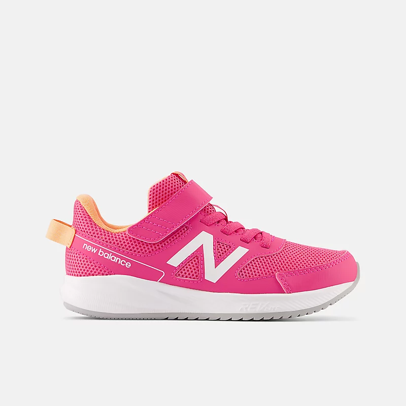 Calça infantil 570v3 Lace Bungee com alça superior - Rosa claro com libélula clara