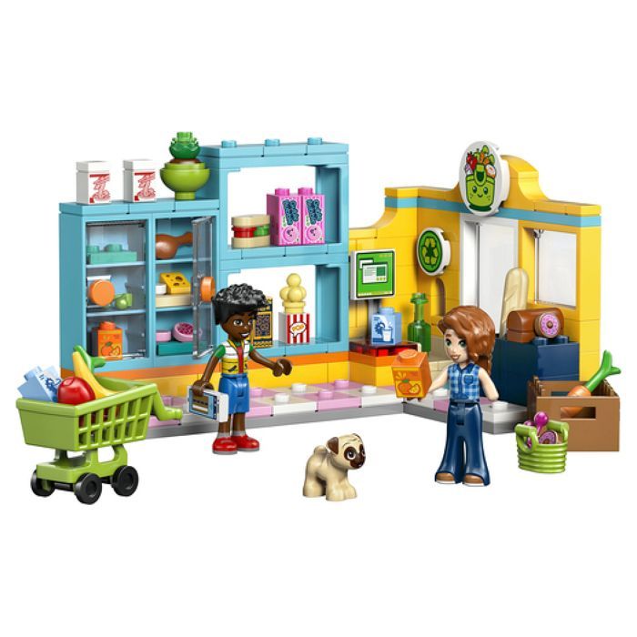 LEGO Friends 42680 L’Épicerie de Heartlake City - Jeu dès 5 ans avec Figurine de Chien