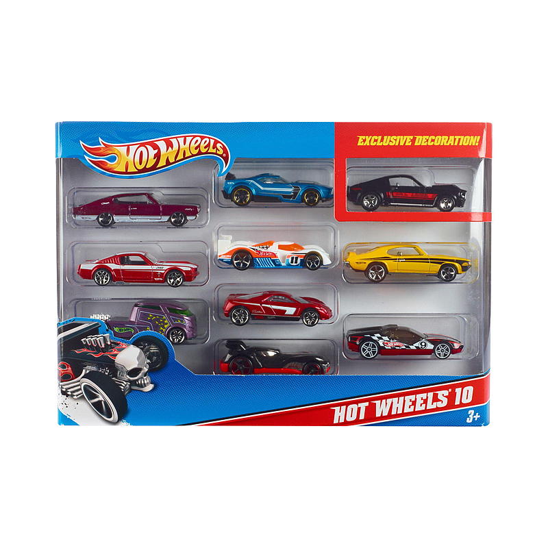 Hot Wheels Bilar 10-pack Hot Wheels