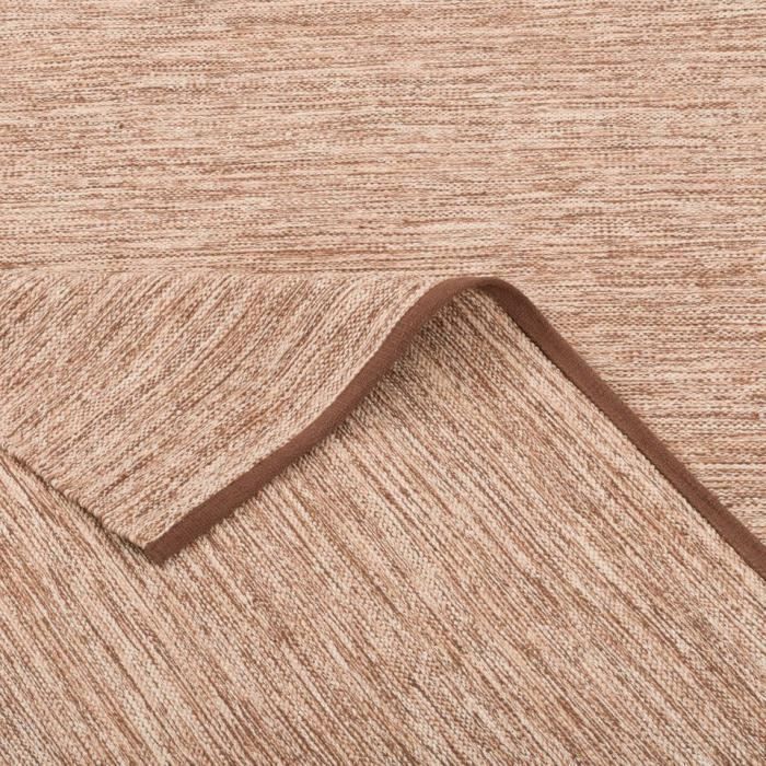Tappeto lungo da corridoio - PERGAMON - Kilim Easy - 100% cotone - Beige screziato - 70x250 cm