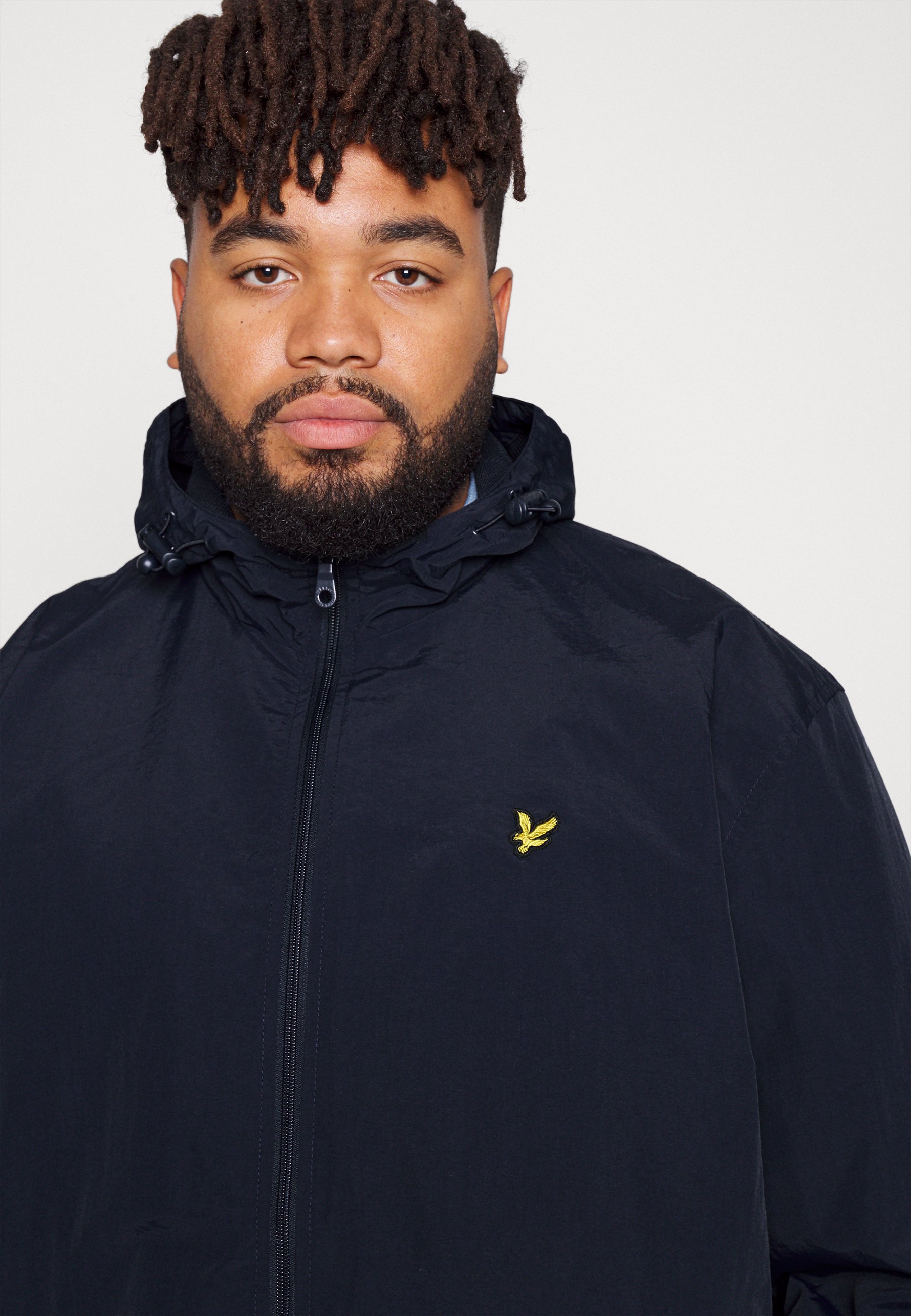 Lyle & Scott Kapuzenjacke mit Reißverschluss - Sommerjacke - Dunkelblau