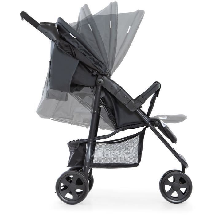 HAUCK - Passeggino compatto - CITI NEO II - 3 ruote - Caviar / Stone