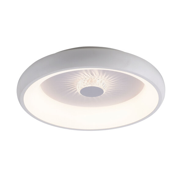 Lampă de tavan LED KUNEO, Ø 45 cm, albă