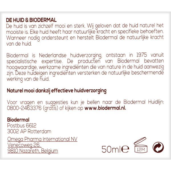 Biodermal Anti Age 60+ dnevna krema<br>50 ml - Zrela koža