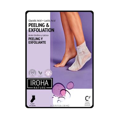 „Iroha Nature“ šveičiamoji pėdų kaukė 2 x 9 ml 2 x 9 ml