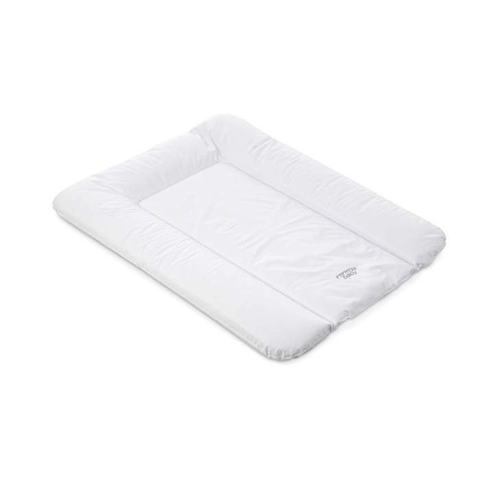 Cambiador FORMULA BABY Essential de 50x70 cm, 100% PVC - Relleno 100% poliéster, blanco.