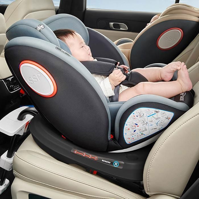 Siège auto isofix - Magic ZC I-size siège auto rotative à 360°, Anti-collision, sécurité routière, 0-12 ans jusqu'à 36kg, R129