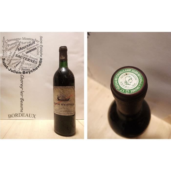 Château Beychevelle 1992 - Saint-Julien - 4ème Grand Cru Classé - 1 x 75 cl - Rouge