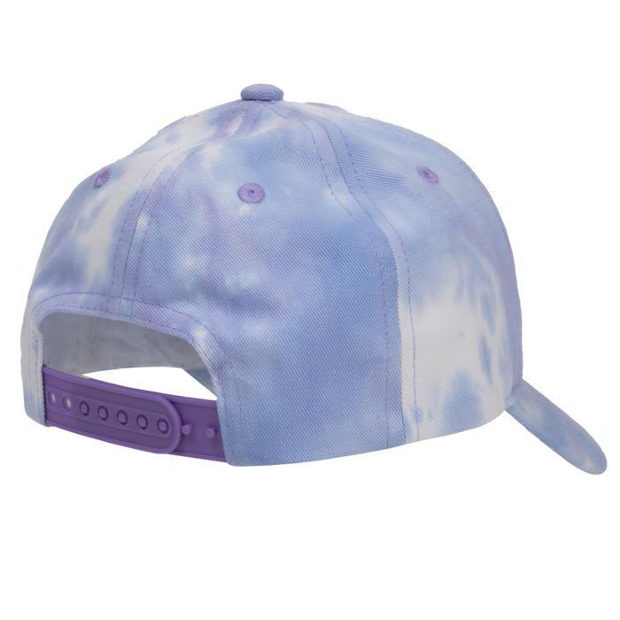 Gorra ajustable Isotoner 100% algodón con estampado de arcoíris para niñas