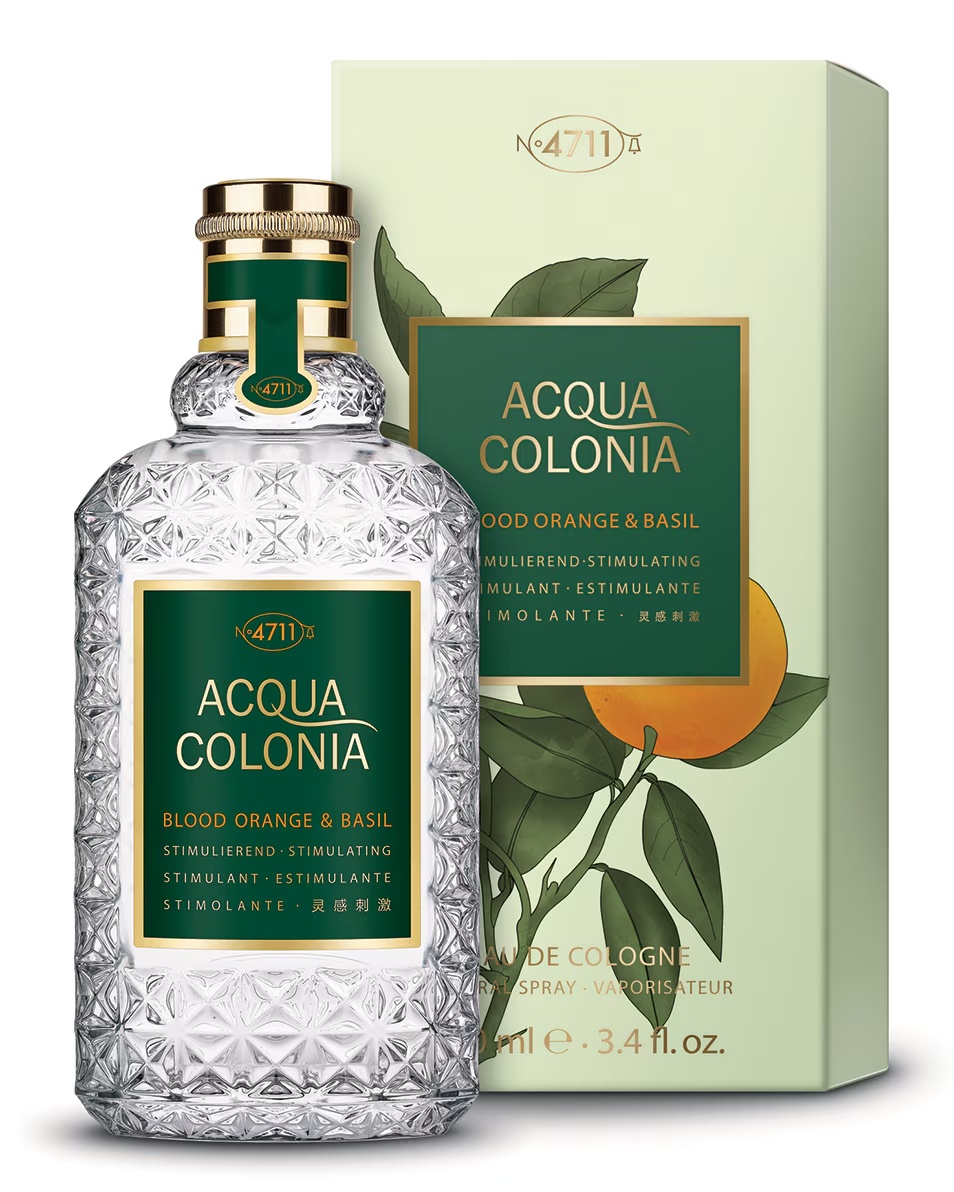 4711 ACQUA COLONIA Spray de apă de colonie cu portocală cu sânge și busuioc