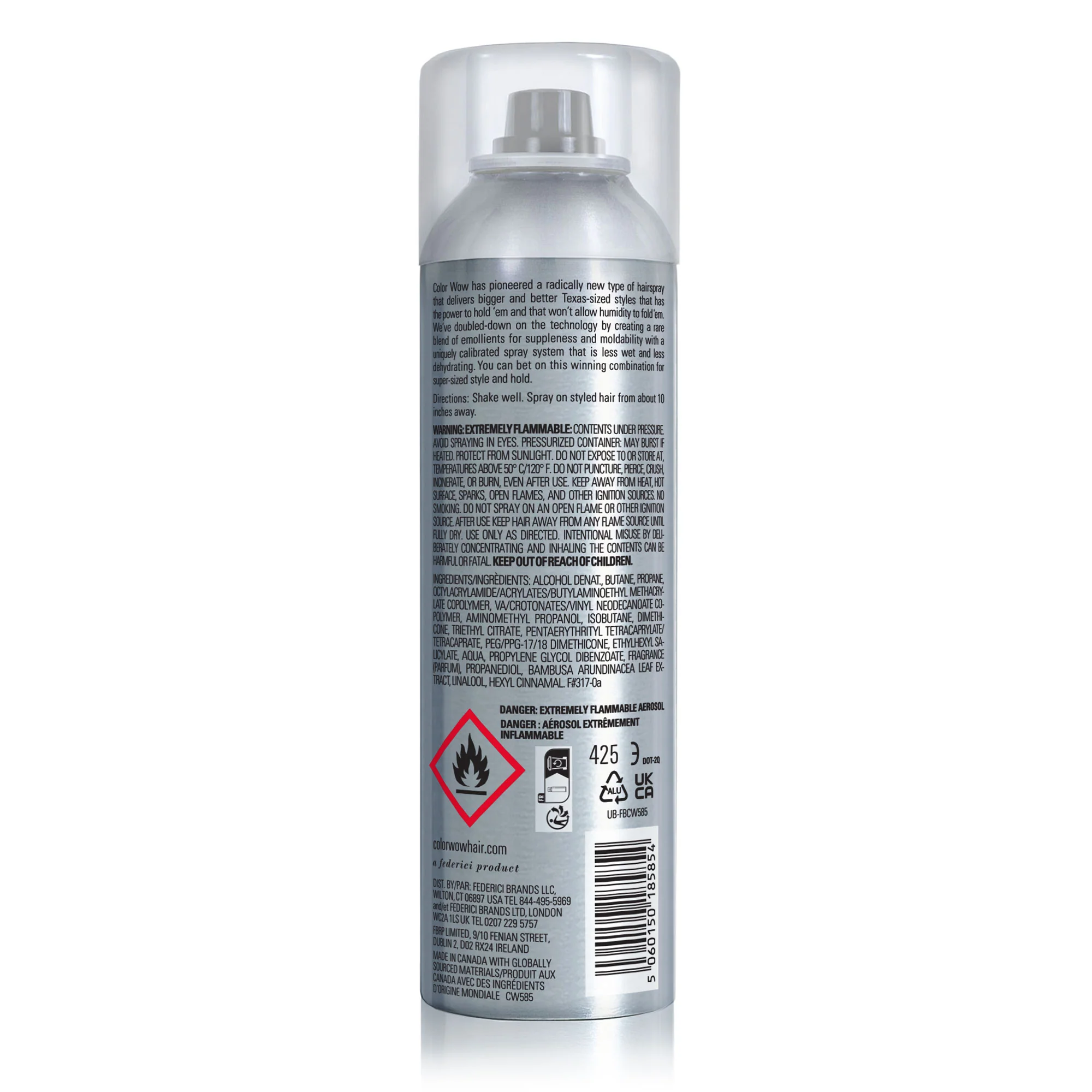 Cura dei Capelli Texas Hold ‘Em Big Hold Hairspray - Lacca
