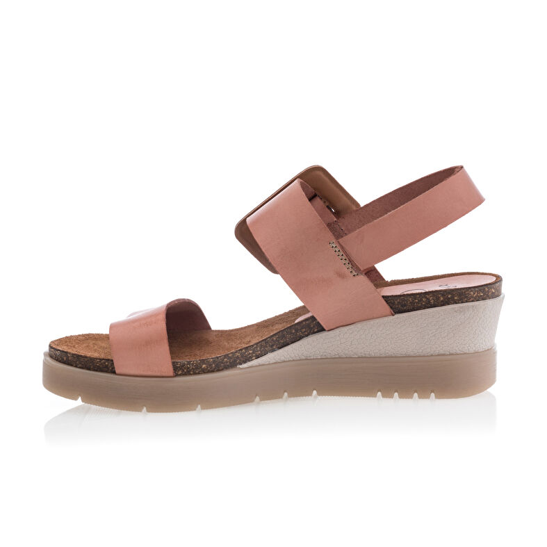  Rosa sandaler / sko med åpen tå til dame