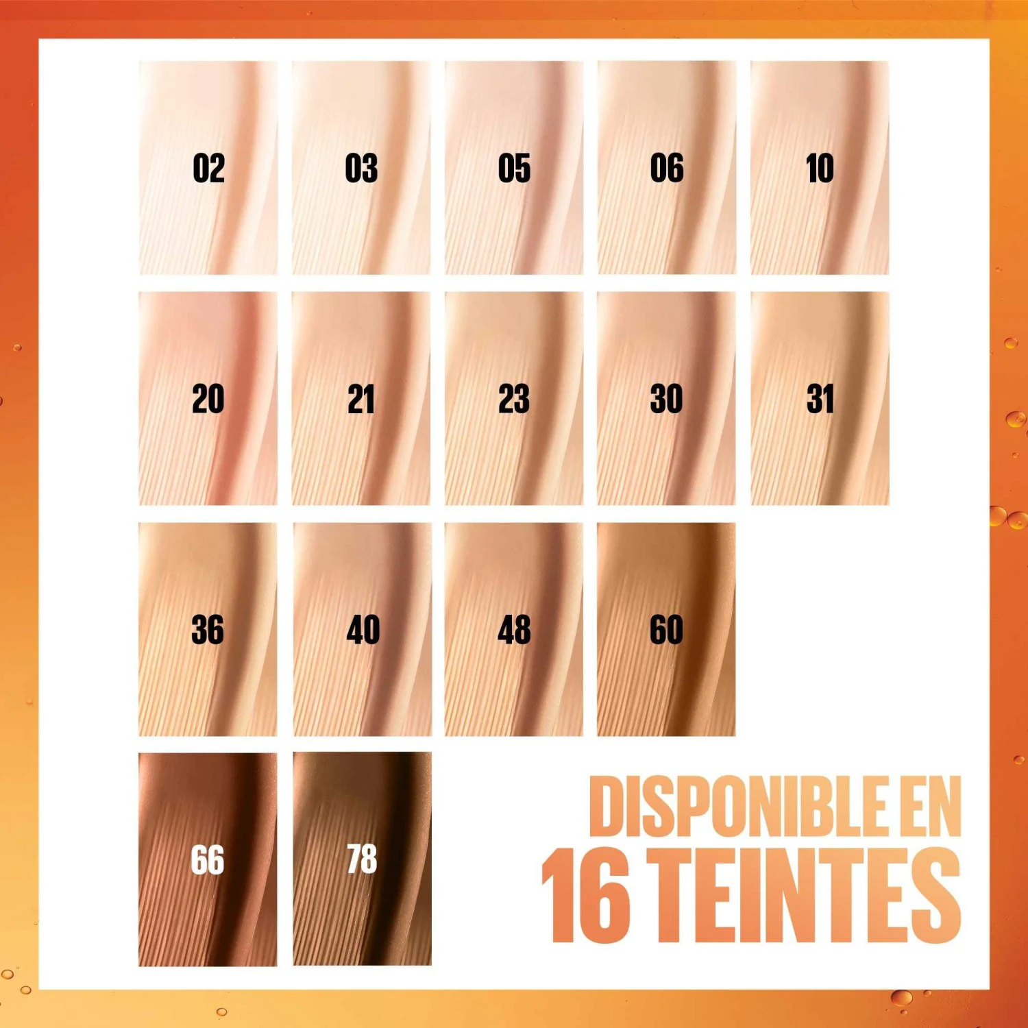 Maybelline Fluide de teint seconde peau couvrance modulable