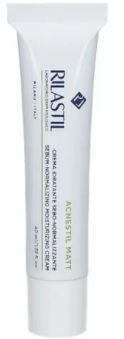 Rilastil Acnestil hydraterende crème 40 ml voor de gecombineerde of vette huid