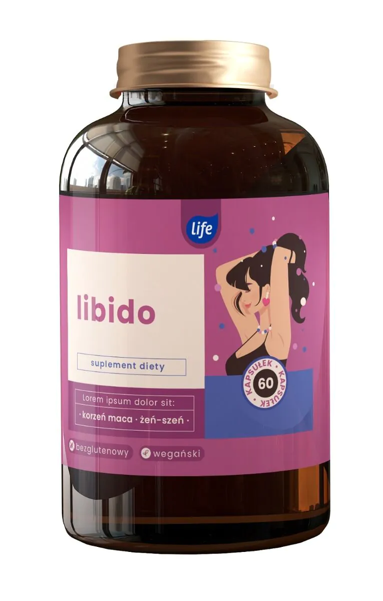Life Premium Libido, Suplement diety poprawiający sprawność seksualną kobiet, Kapsułki