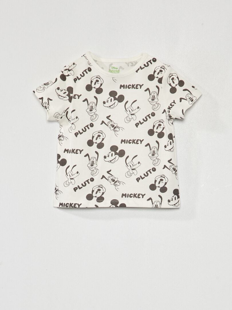 Conjunto Disney com camiseta, shorts, moletom e calça de moletom - 4 peças - VERDE
