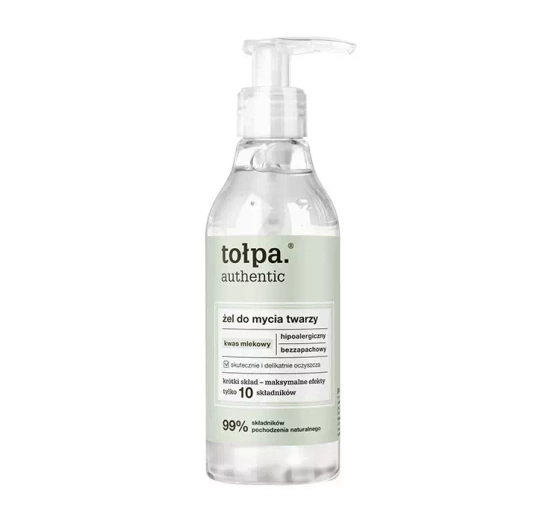 Tołpa Authentic żel do mycia twarzy 195ml