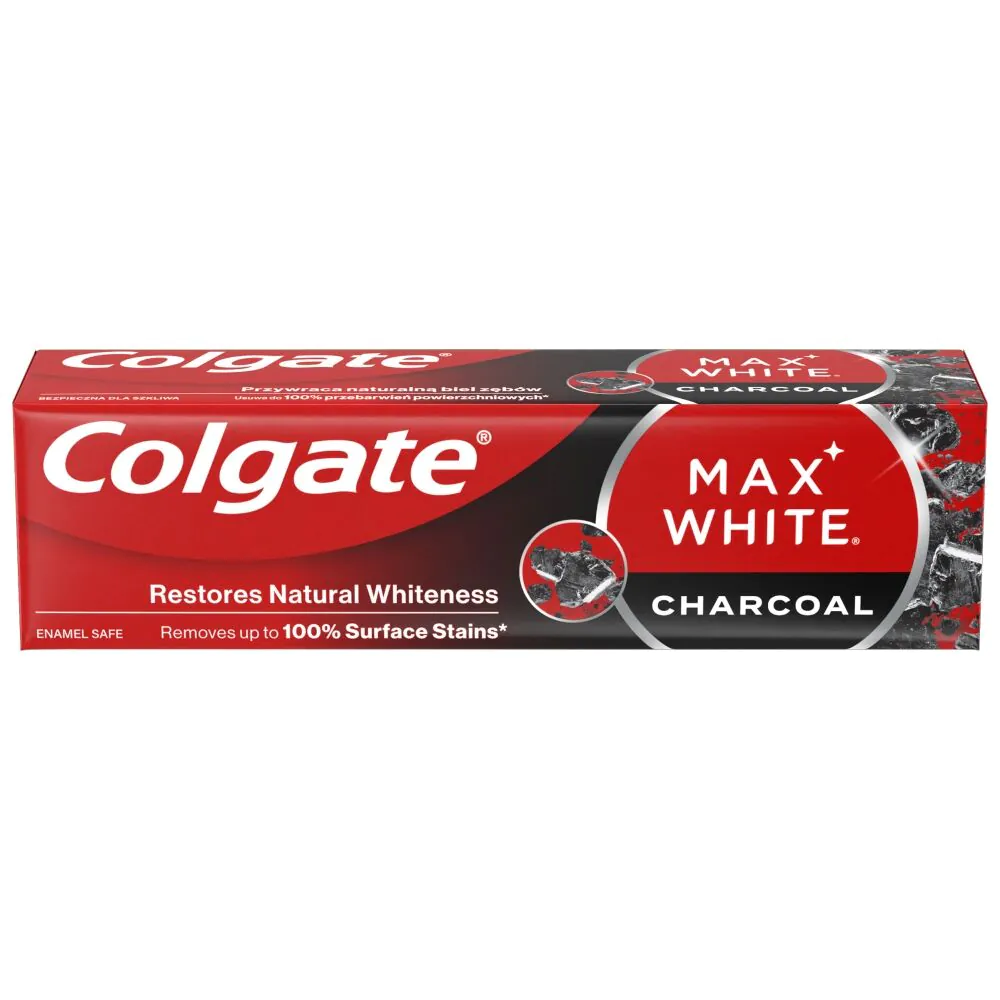 Colgate Pasta do zębów Max White Charcoal