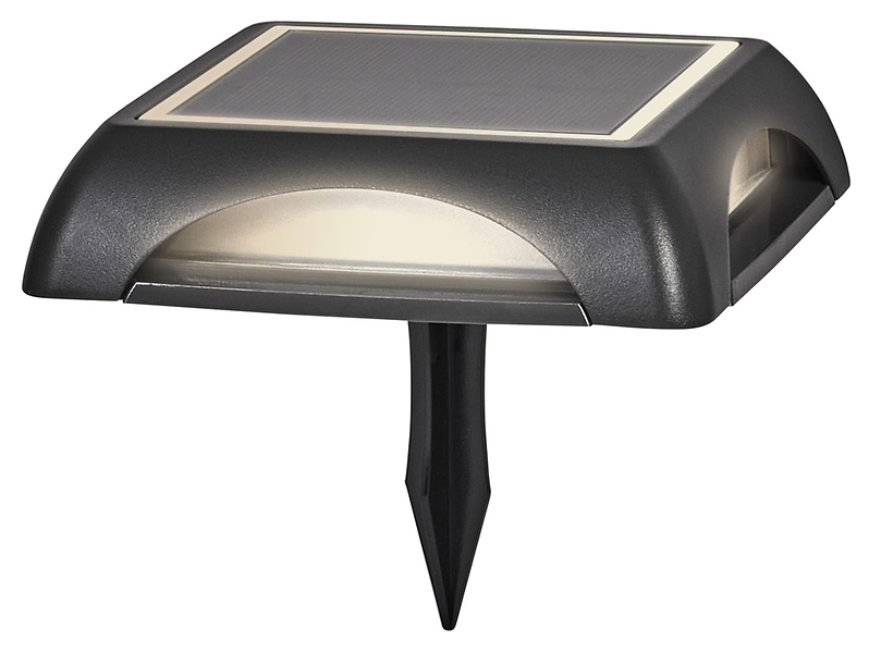 Lampa solarna Endura Style LED aluminiowa czarna