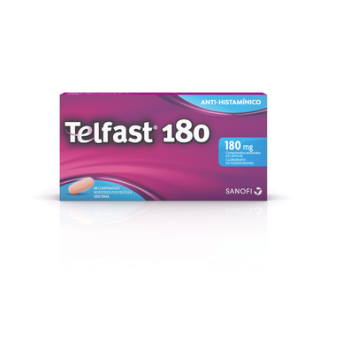 Telfast 180 antihistaminske tablete 20 enot