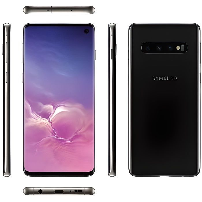 SAMSUNG Galaxy S10 128GB Black - Refurbished - Good condition