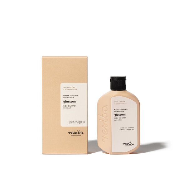 Resibo GLOSSOM hiusöljynaamio 100ml