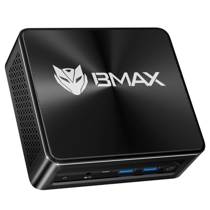 Mini PC BMAX B7A Pro - Processeur AMD Ryzen 5 7430U 6 Cœurs (4,3GHz Max.)- 16GoRAM -SSD 512Go -Triple Affichage 4K (DP+HDMI+Type-C)