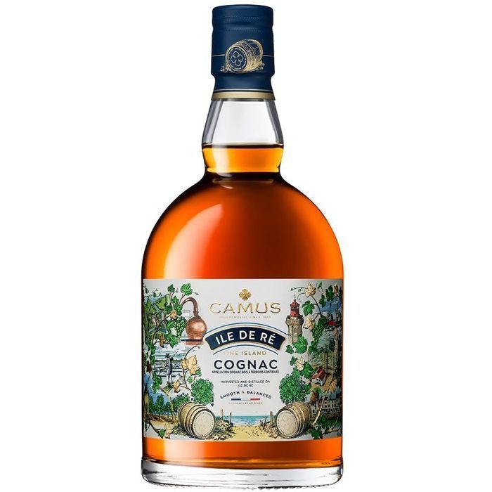 Camus - Conhaque - Ile de Ré - Ilha - 70cl - 40,0% Vol.