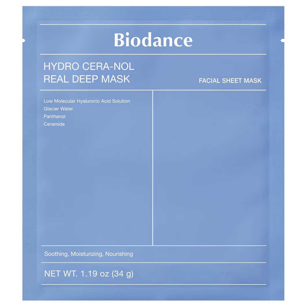 BIODANCE Hydro Cera-Nol maska za globinsko nego kože, 1 škatla