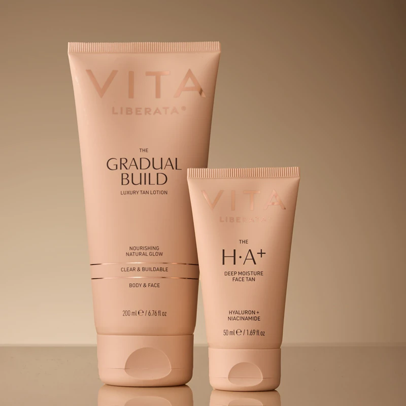 Vita Liberata The H.A+ Deep Moisture Face Tan creme autobronzeador facial com ácido hialurônico