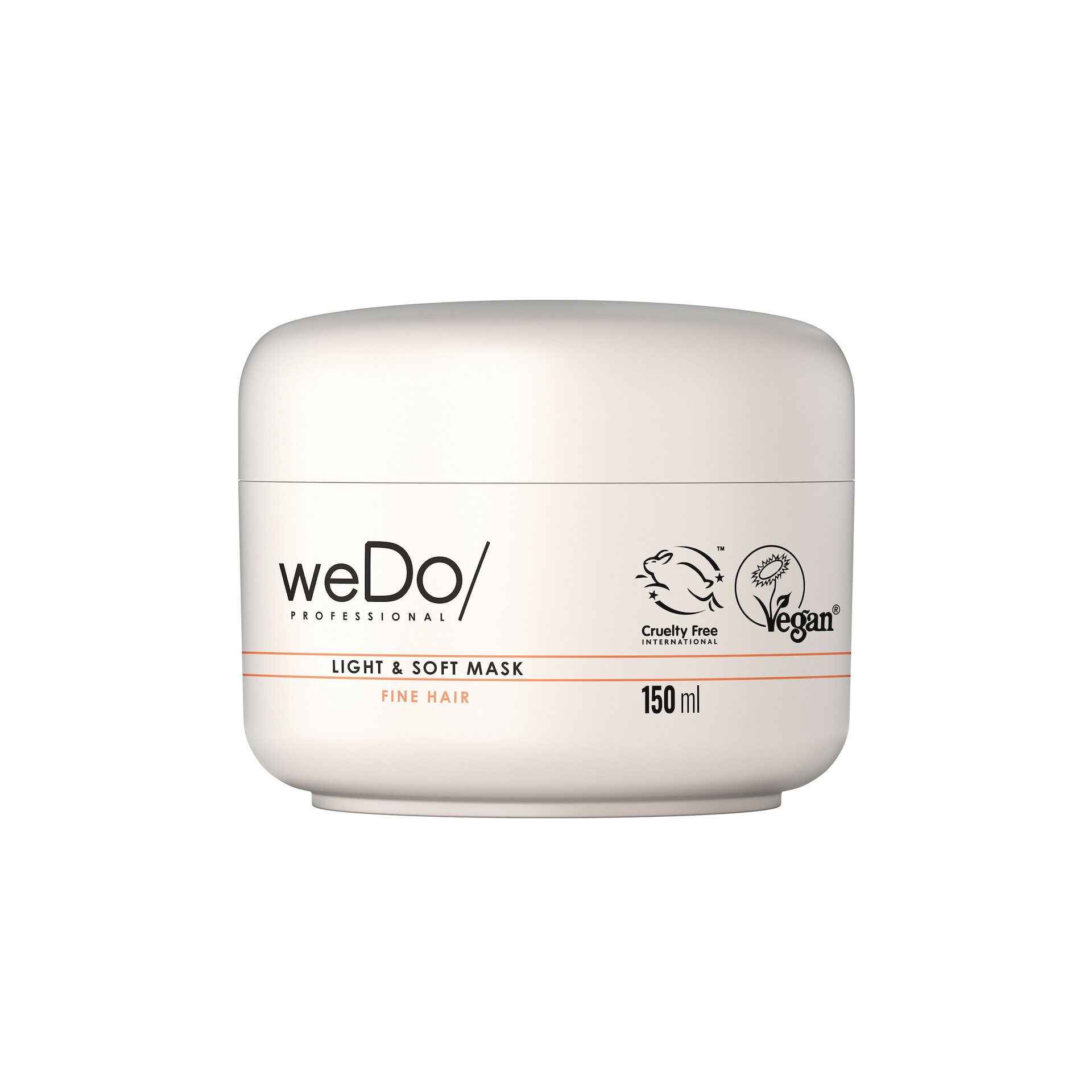 Lekka i delikatna maska 150 ml - weDo Professional