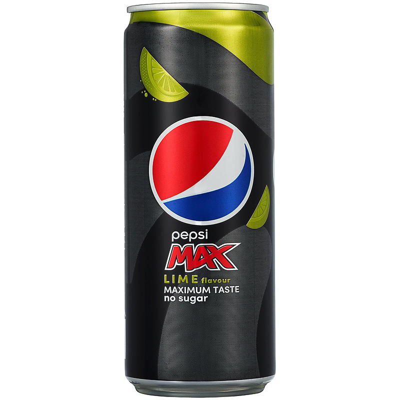 Pepsi Pepsi max Limette 0,33 l æske