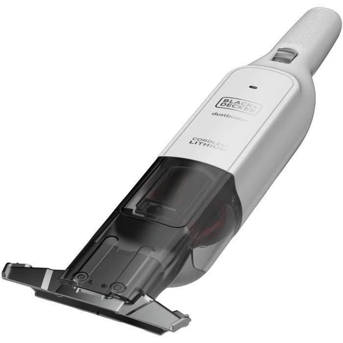 BLACK & DECKER - Handheld Vacuum Cleaner - 12V - Dustbuster Pelican - Pearl White - HLVC315J11QW