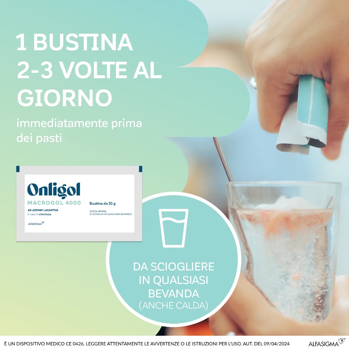 ONLIGOL i LAX ENEMA Onligol 20 vrećica Laksativni učinak