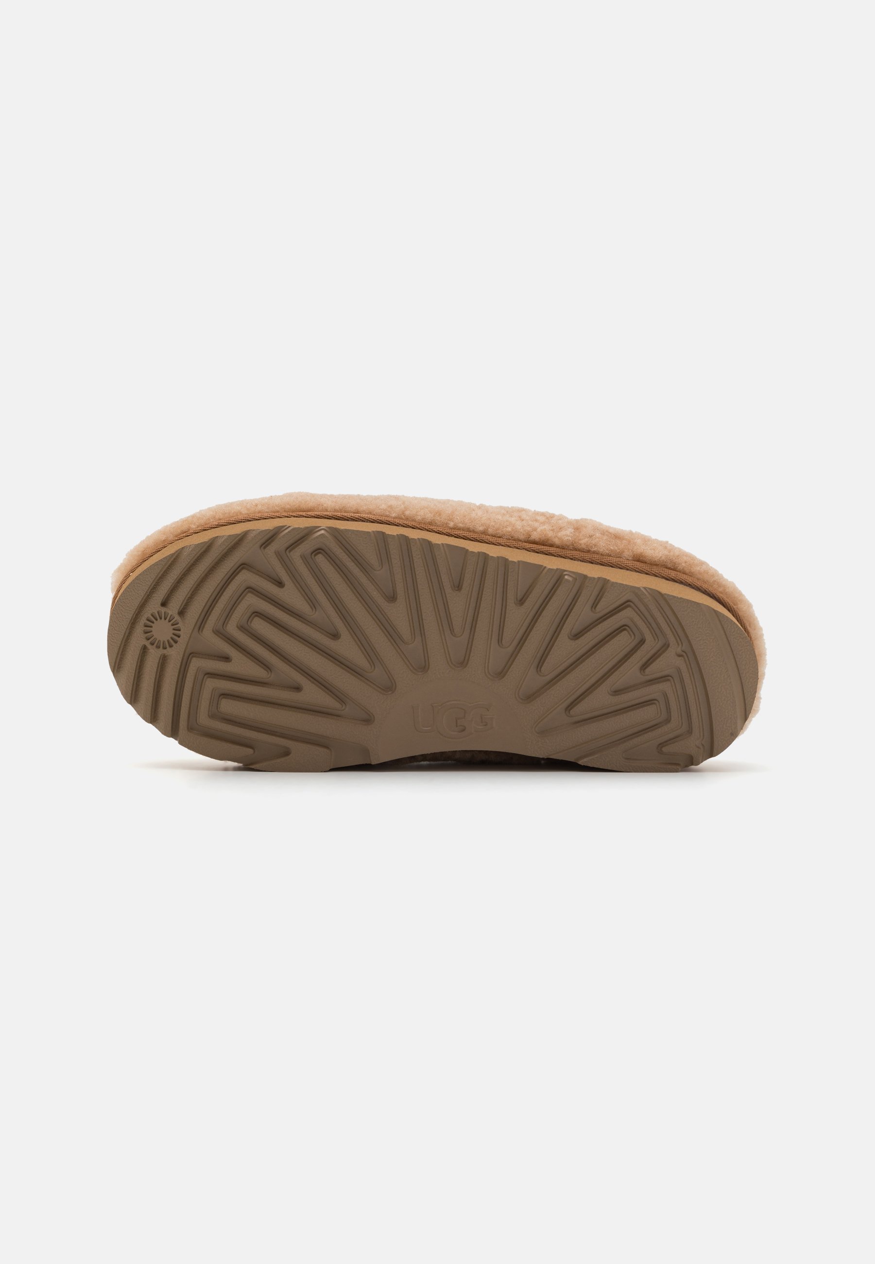 UGG TASMAN MAXI CURLY UNISEX - Slippers - kastanjebruin