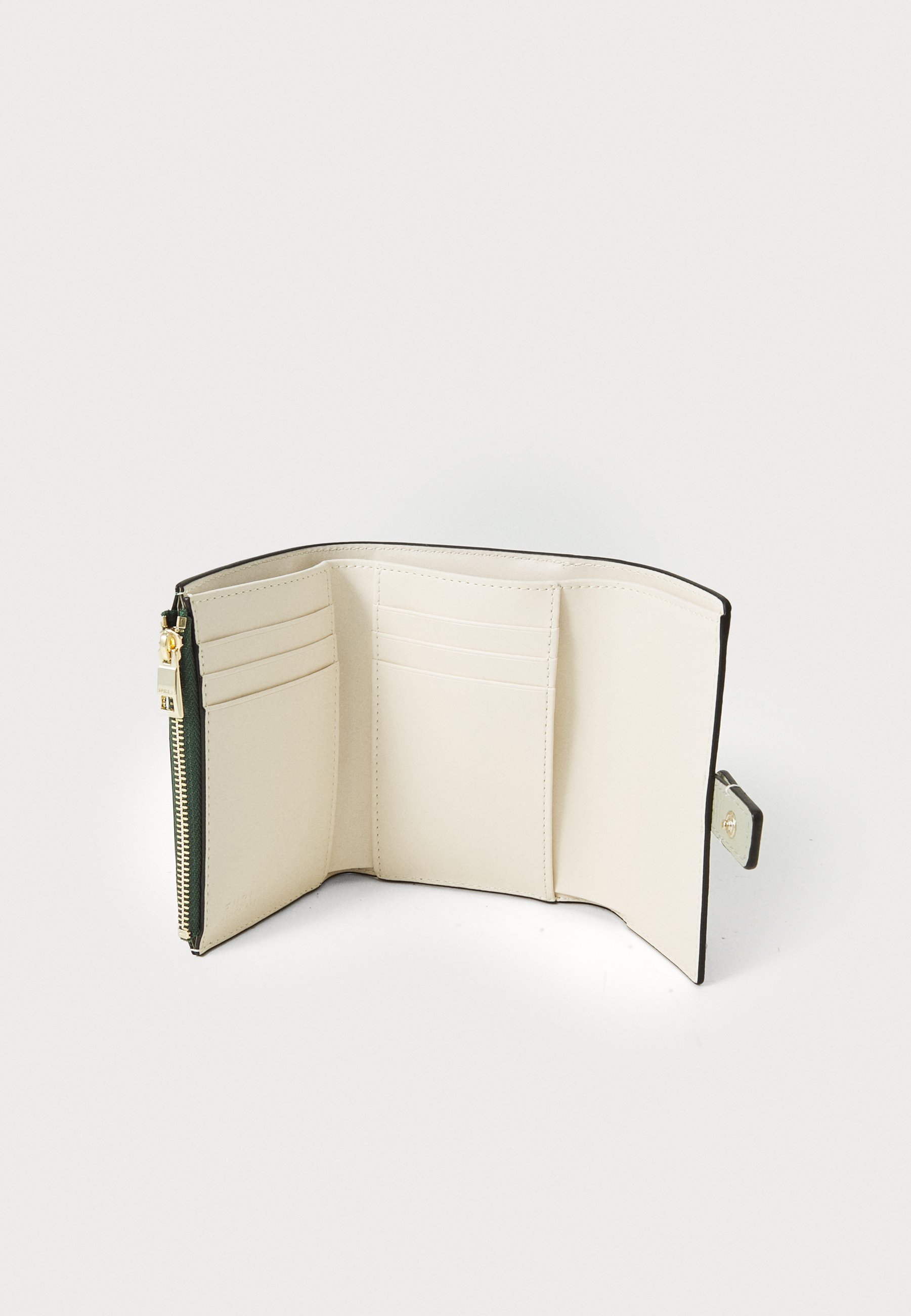 Furla GRAZIA COMPACT WALLET TRIFOLD - Portefeuille - light salvia/oliva/panna