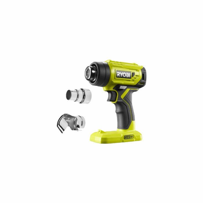 Pack RYOBI Pistolet à air chaud 18V R18HG-0 - 1 batterie 2.0Ah - 1 chargeur rapide RC18120-120
