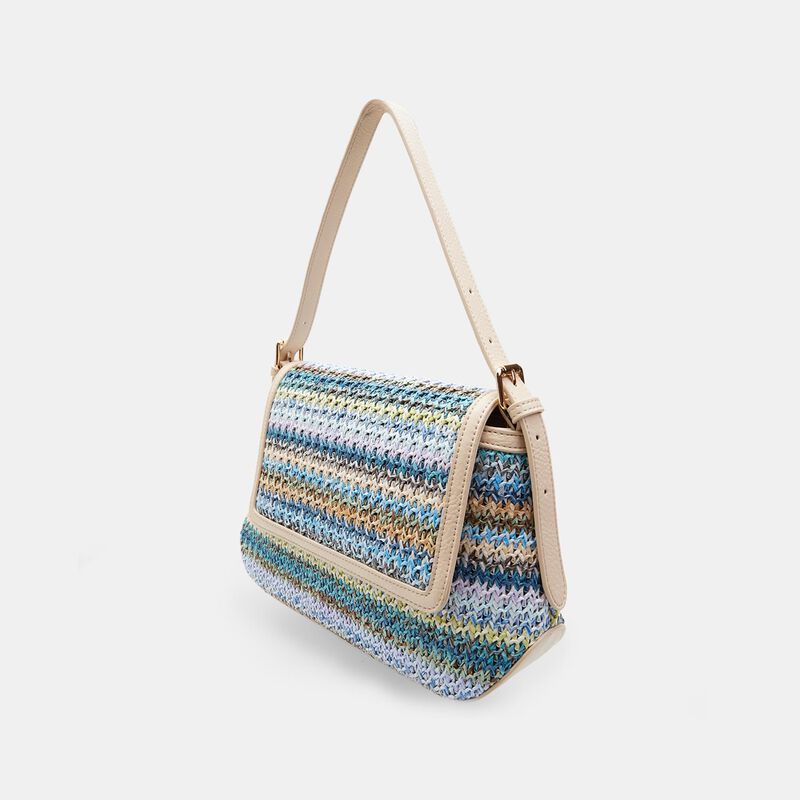 BATA Dam Raffia Axelväska