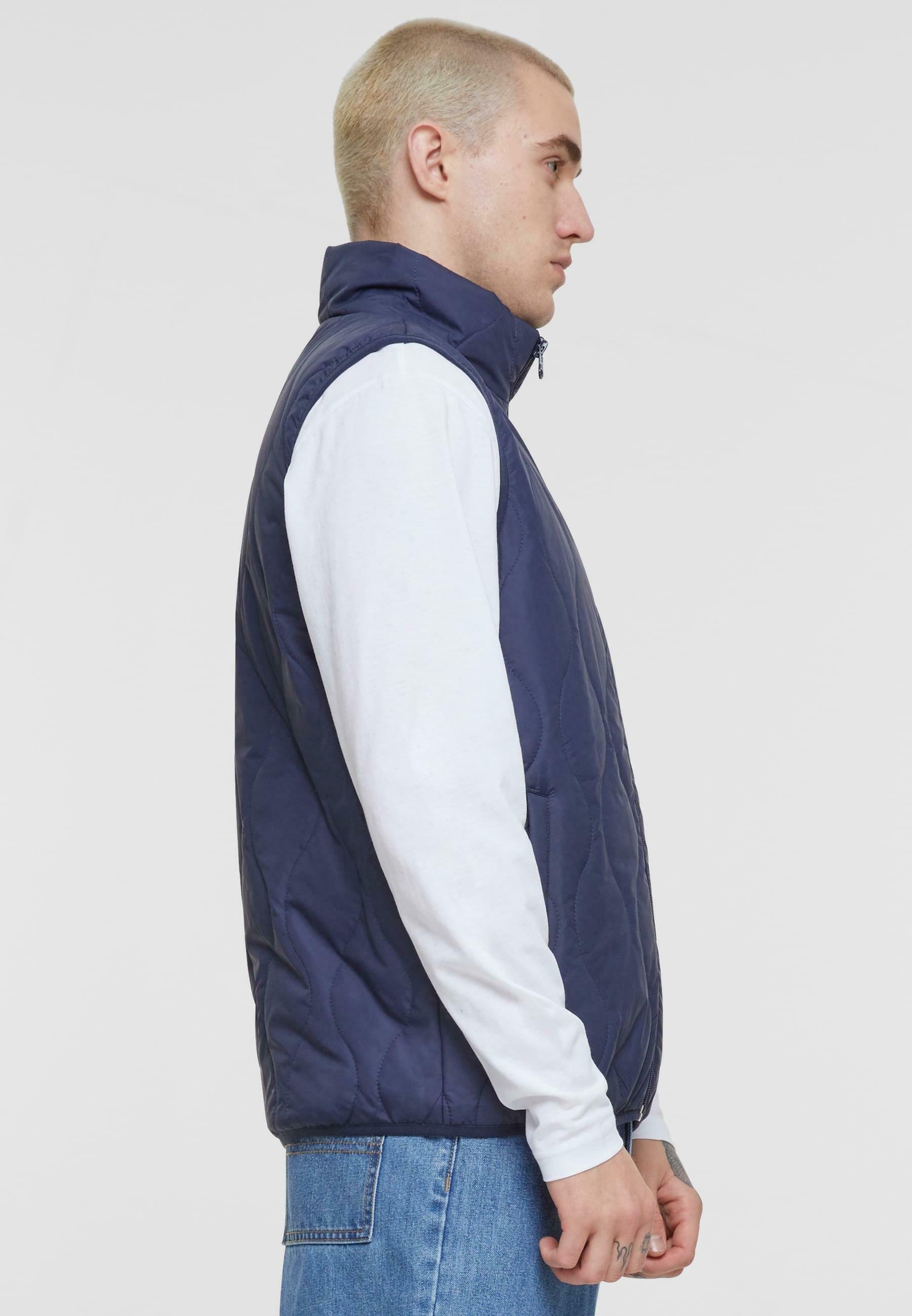 Urban Classics SUPER LIGHT BUBBLE - Vest - marineblauw