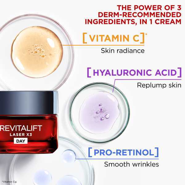 Crema de día L'Oreal Paris Revitalift Laser Renew 50 ml