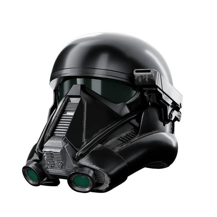 Casco elettronico premium da Death Trooper imperiale con LED avanzati, articolo per cosplay, età 14+, Star Wars The Black Series