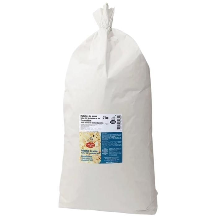 Flocos de sabão, óleos orgânicos, 7 kg