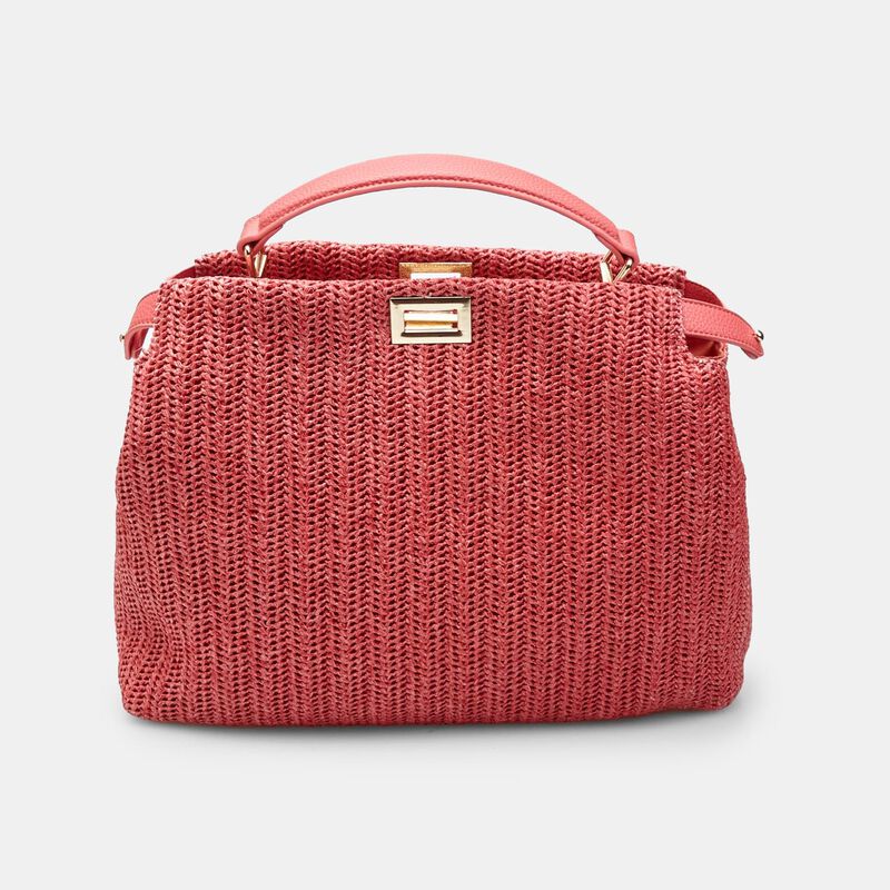 BATA dameshandtas van raffia