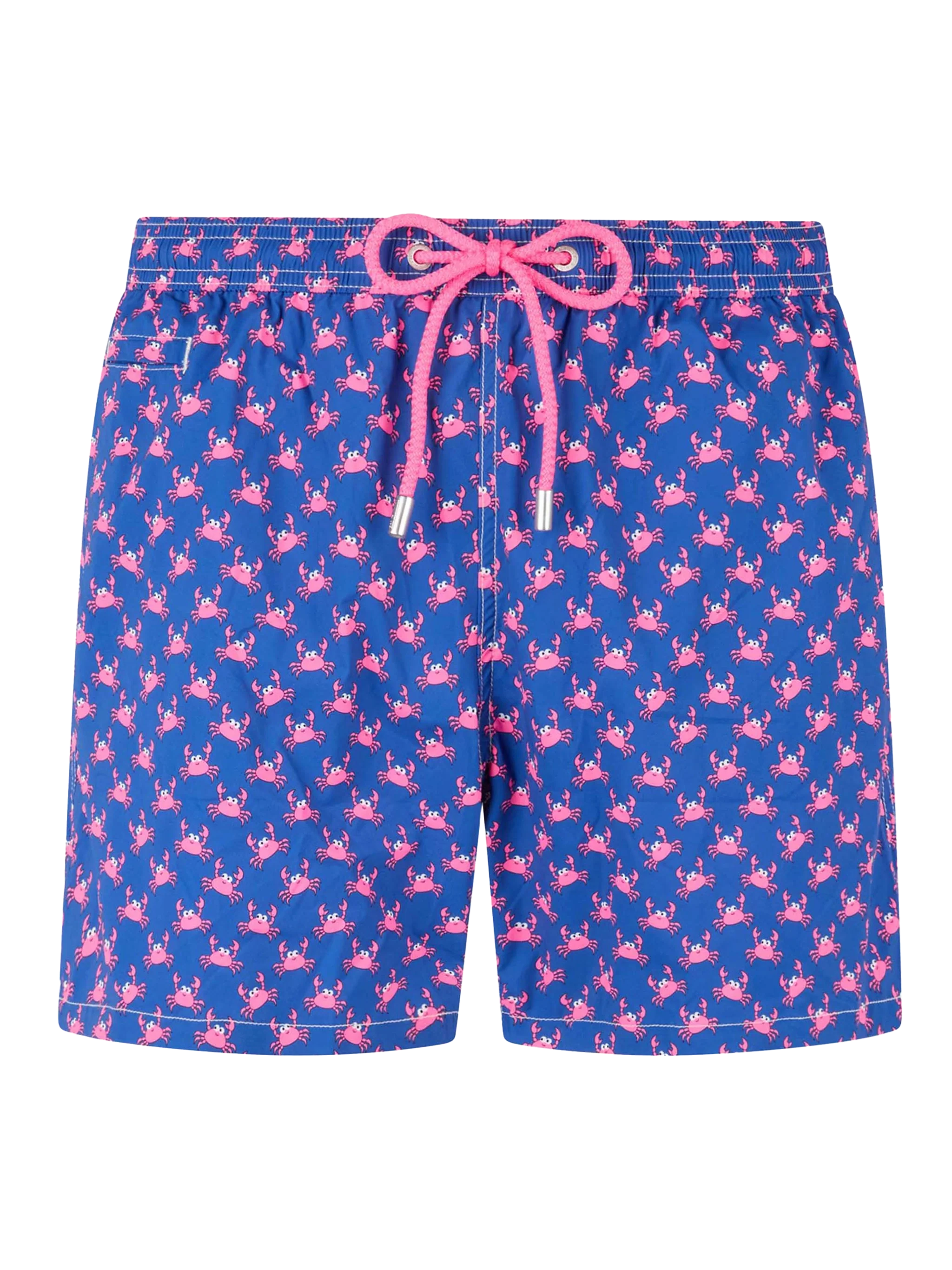 Costume da bagno da uomo comfort in tessuto leggero con stampa granchi