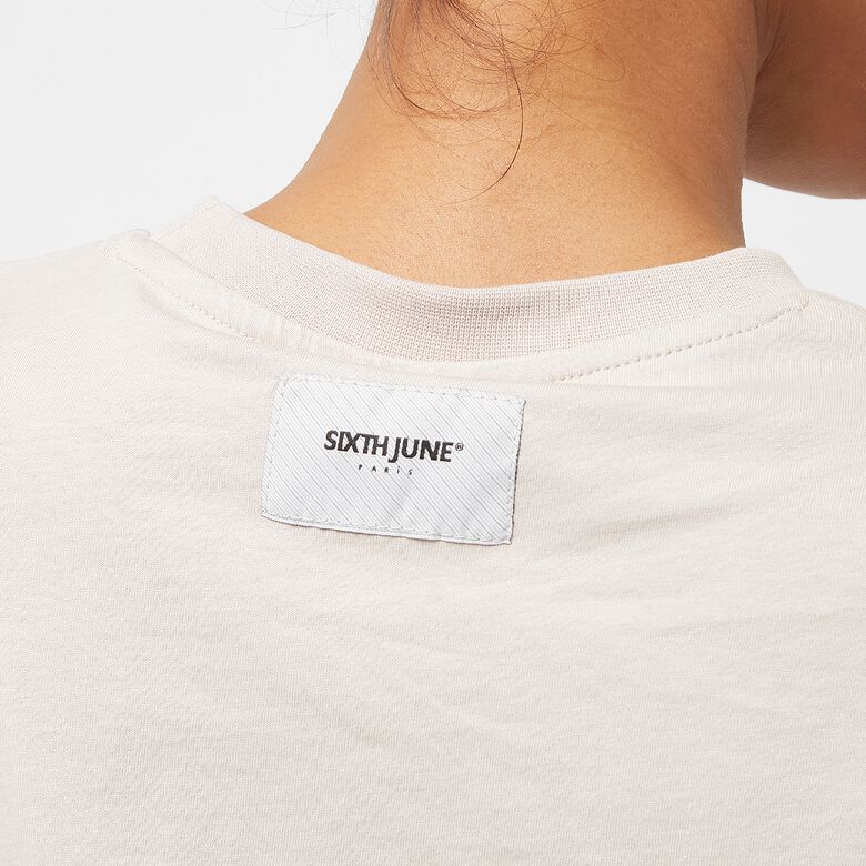 Romantize bedrukt T-shirt met korte mouwen