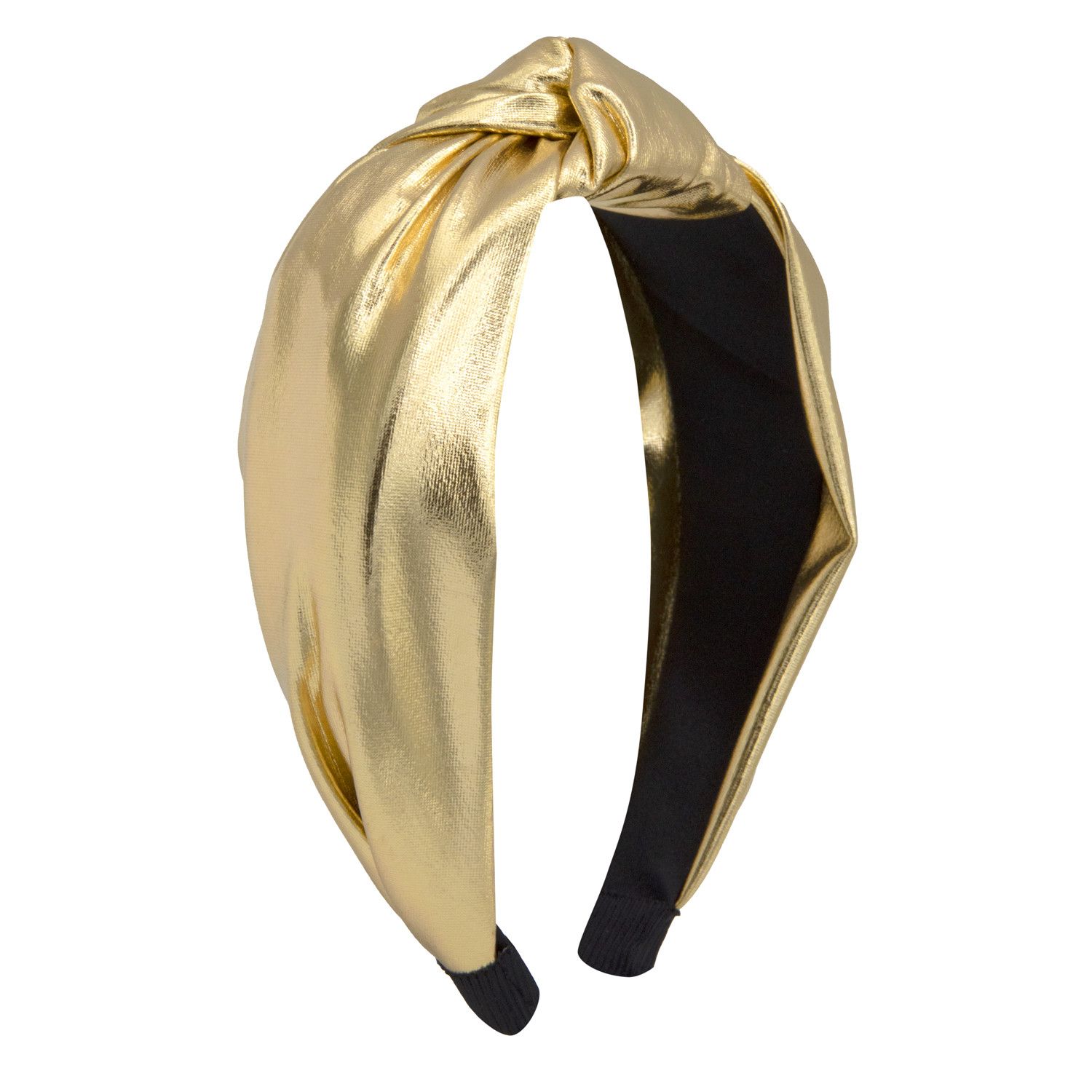 Oh My Hair Gold Pu Turban Lasni dodatki